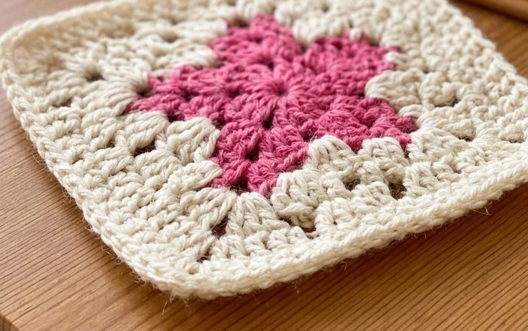 Little Twinkle Star Granny Square Free Pattern + Video